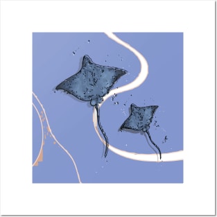 Eagle Rays Posters and Art